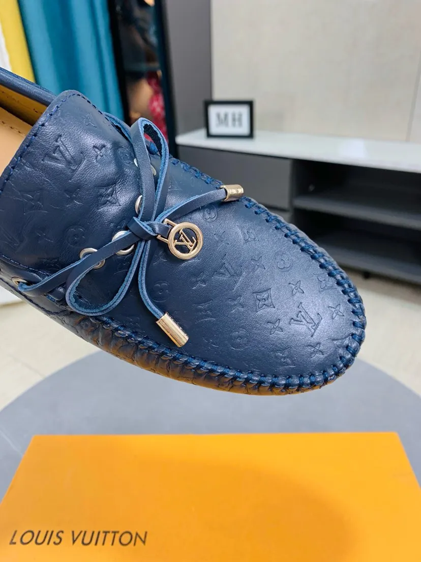 Men's men's shoes 💰458🌹🌹 Comes with full packaging [Louis Vuitton] LV Doudou shoe series, the leather materials used are all imported cowhide embossed 🐂The design is luxurious and elegant, perfectly interpreting the brand's luxury style 💪The upper is made of cowhide with imported genuine leather lining, it depends on the quality✅, code number: 38-44